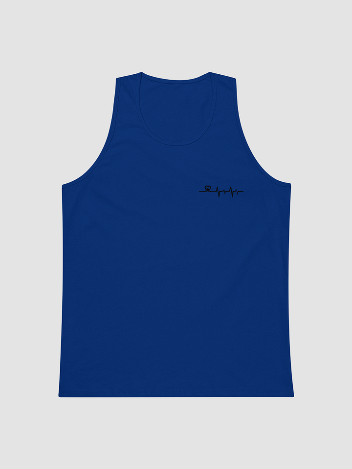 Black Heart Beat Tank Top product image (1)