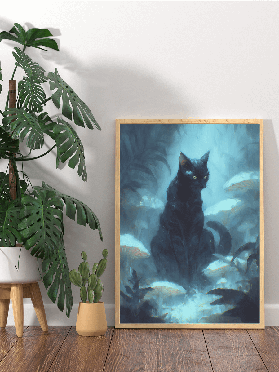 Mystic Feline – Enchanted Twilight Art product image (3)
