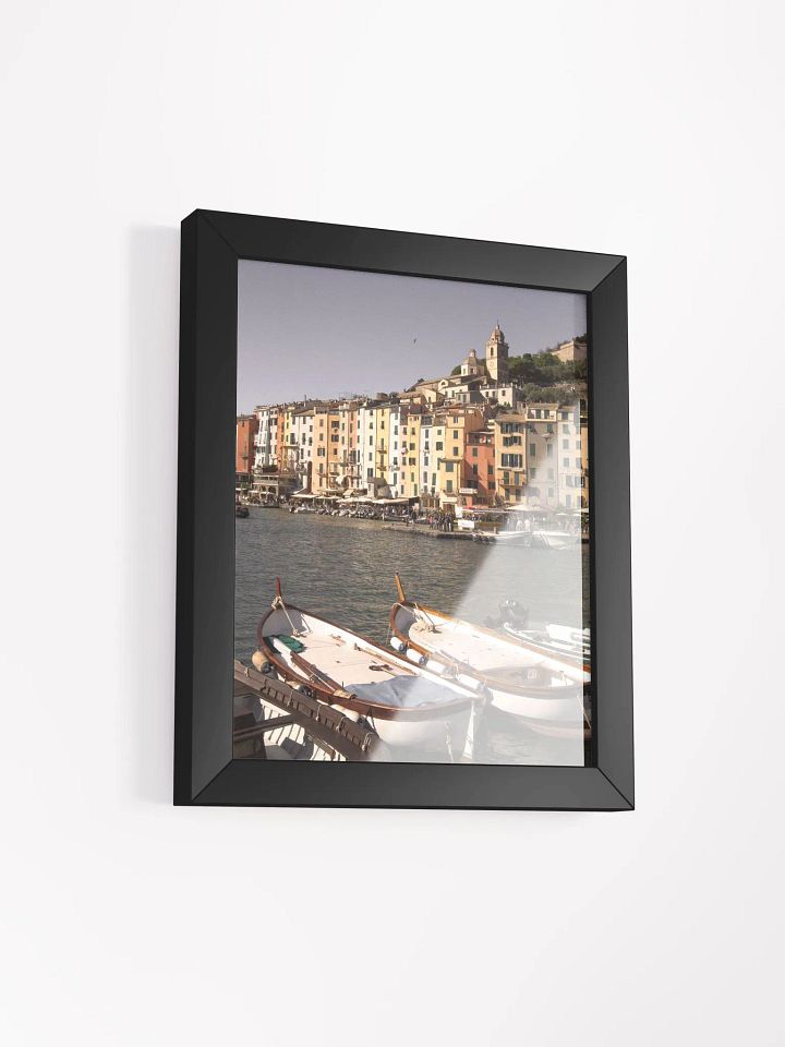 Porto Venere Boats - Framed High-Quality Matte Poster product image (2)