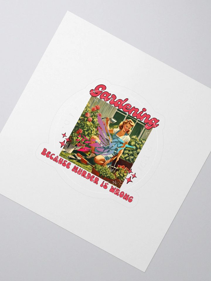 Garden Sanity Sticker product image (2)