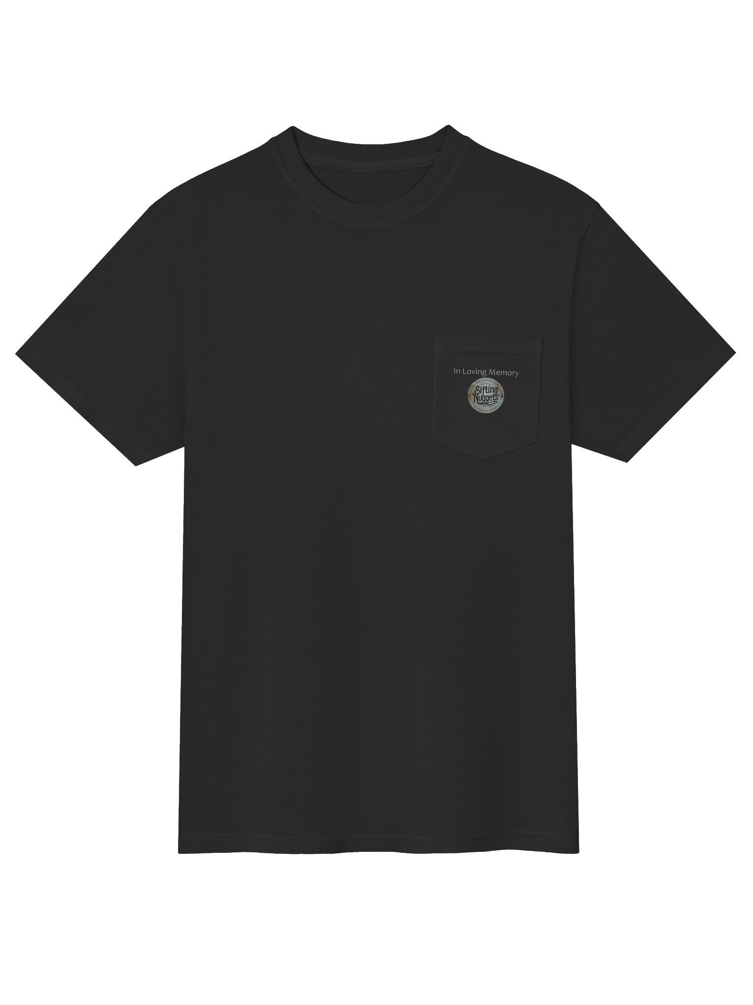 In Memory of Sifting Nuggets - Pocket T-Shirt product image (3)