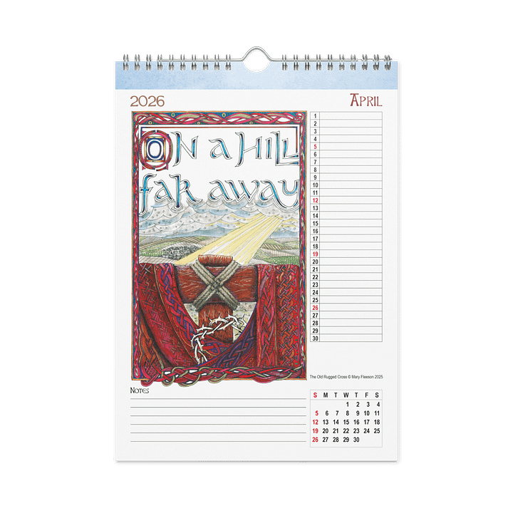 The Lindisfarne Scriptorium Calendar for 2026 product image (2)