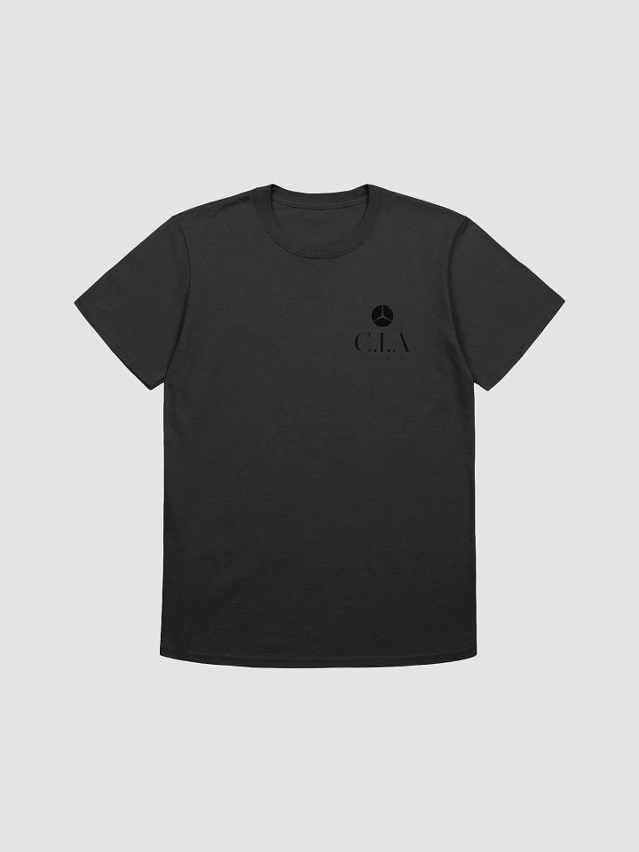 Work Hard Midnight Black Unisex Softstyle T-Shirt product image (3)