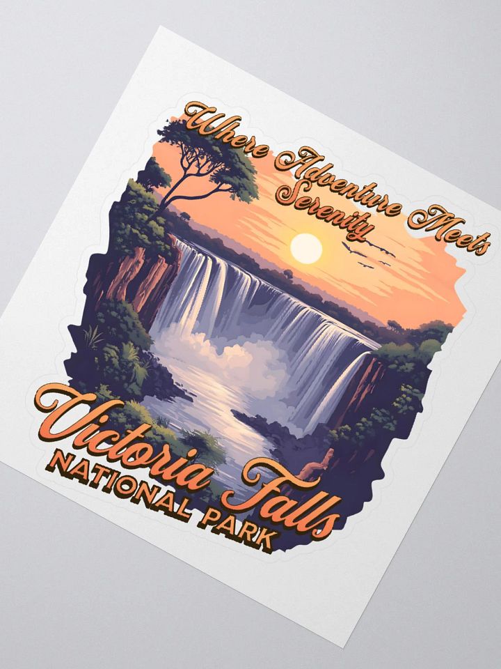 Victoria Falls Adventure Kiss Cut Stickers product image (2)