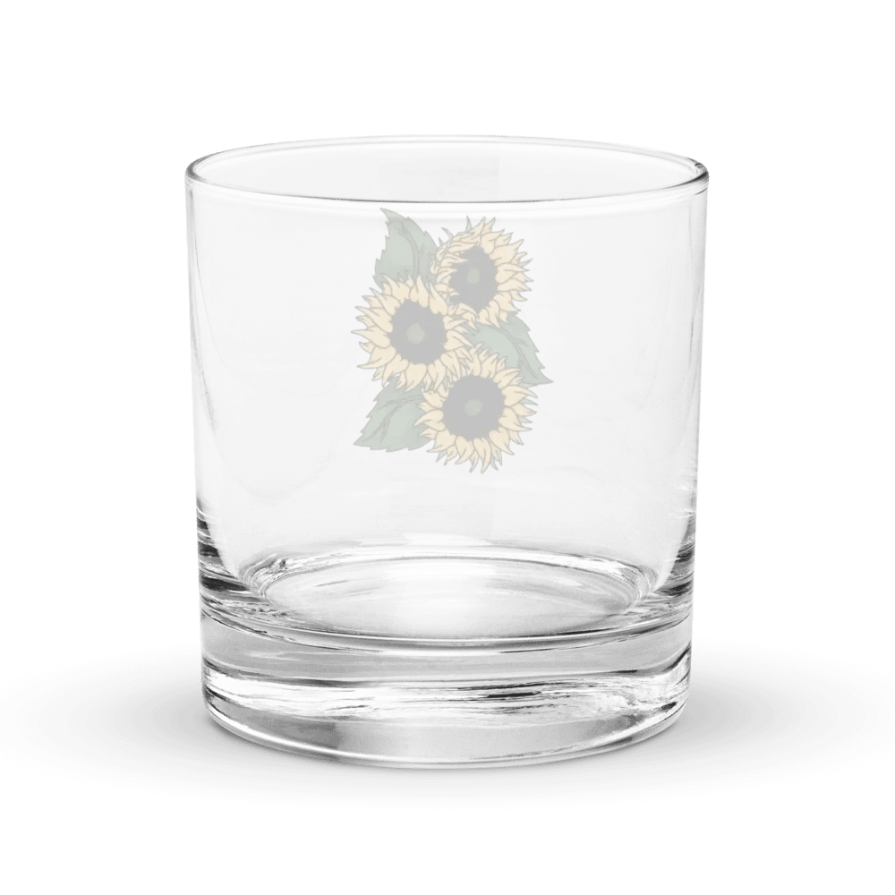 Sunflower Trio Rocks Glass product image (4)