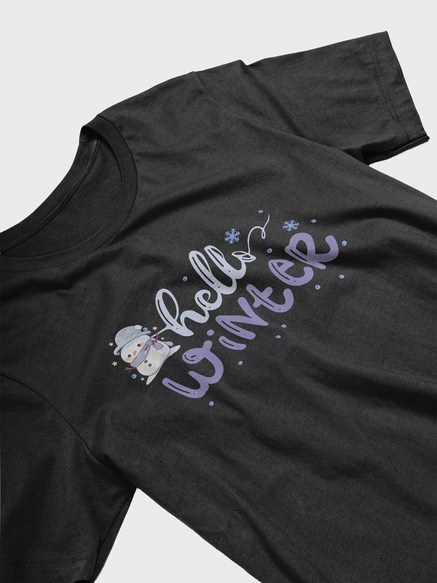 Hello Winter Snowman T-Shirt product image (5)
