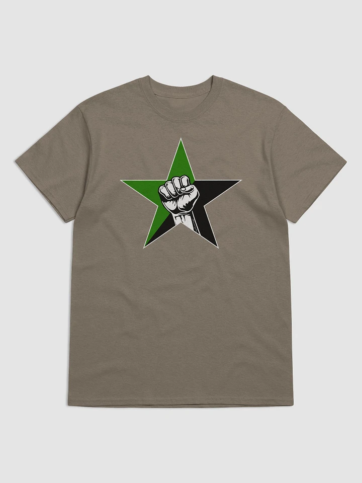 Green & Black Anarchist Star - Samarreta product image (1)