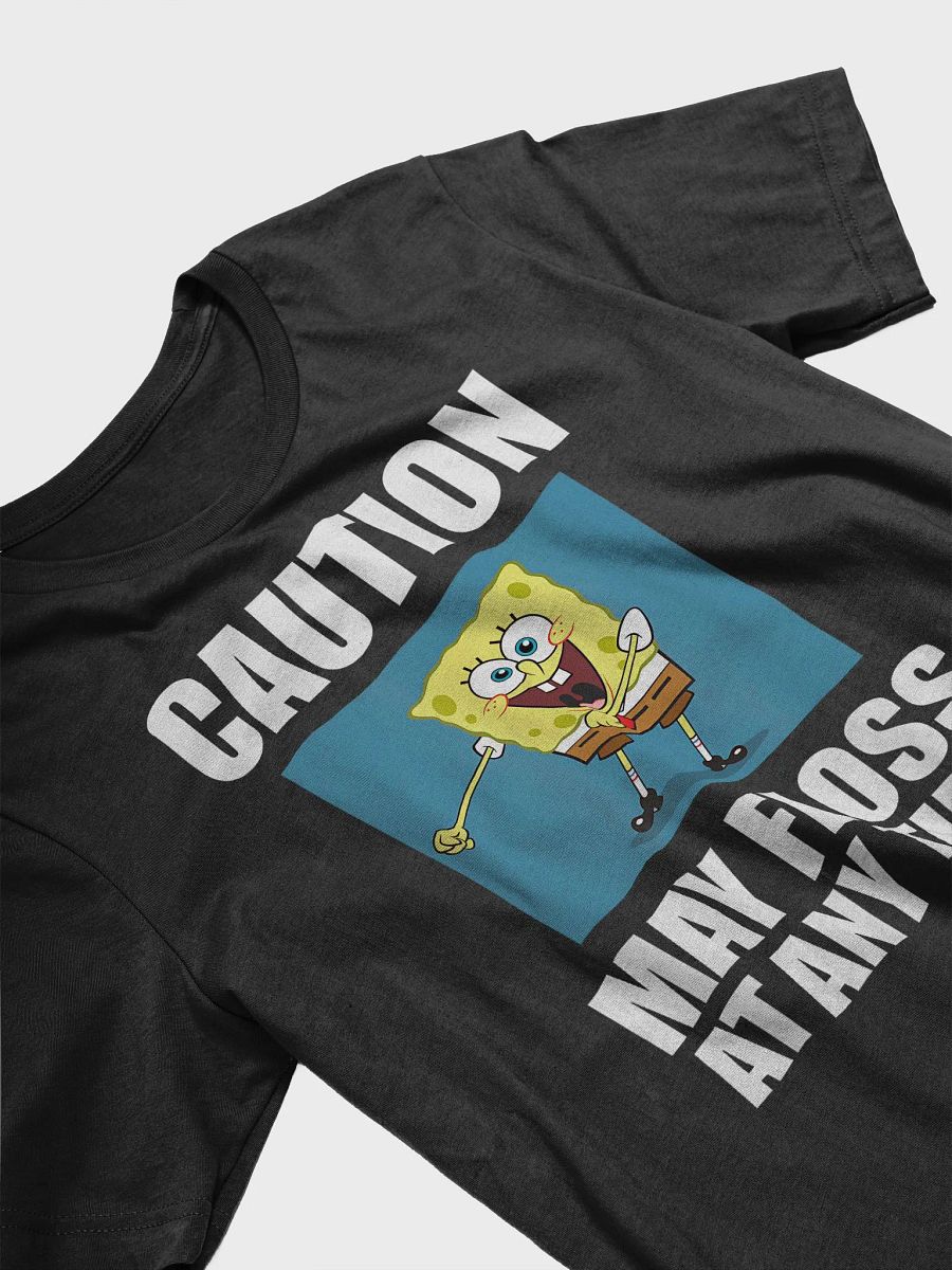 SpongeBob Caution May Floss At Any Time Shirt product image (8)