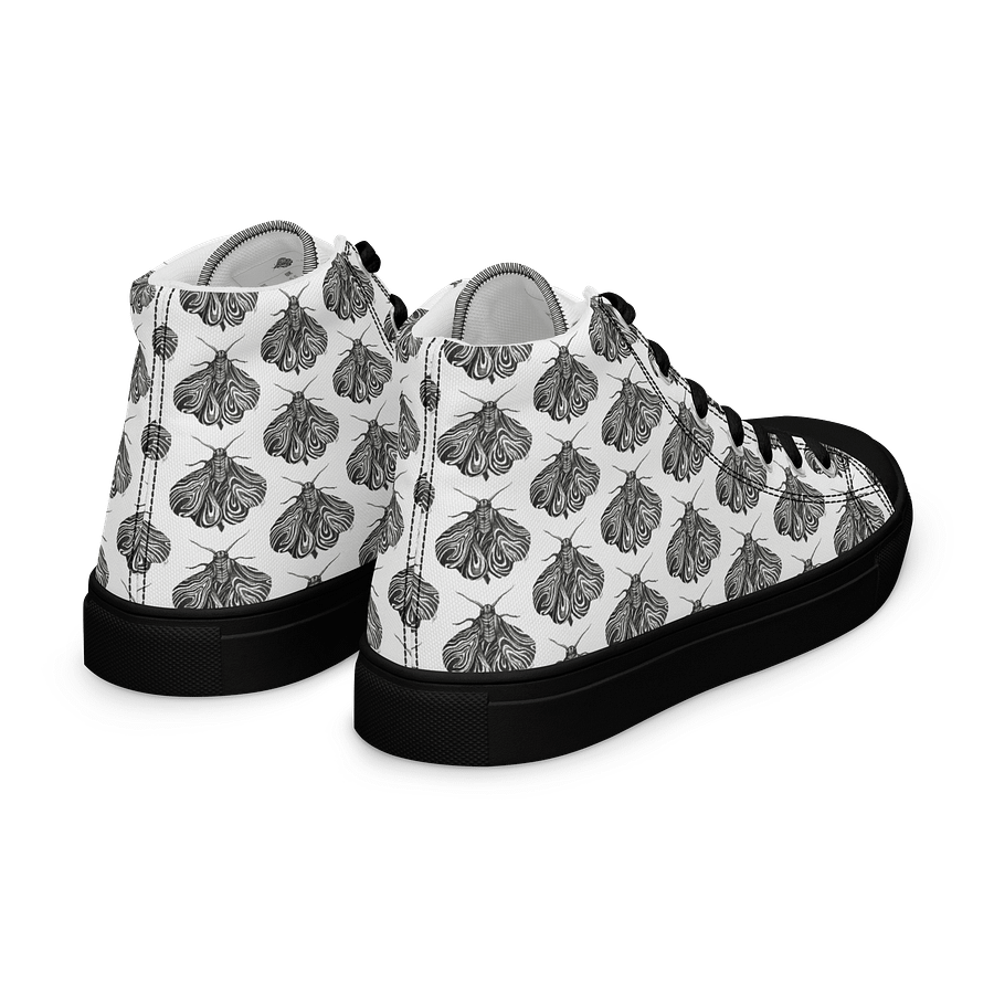 Moth - Men's High Top Canvas Shoes product image (10)