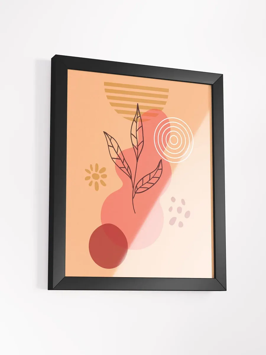 Abstract Botanical Fusion Framed Poster product image (45)