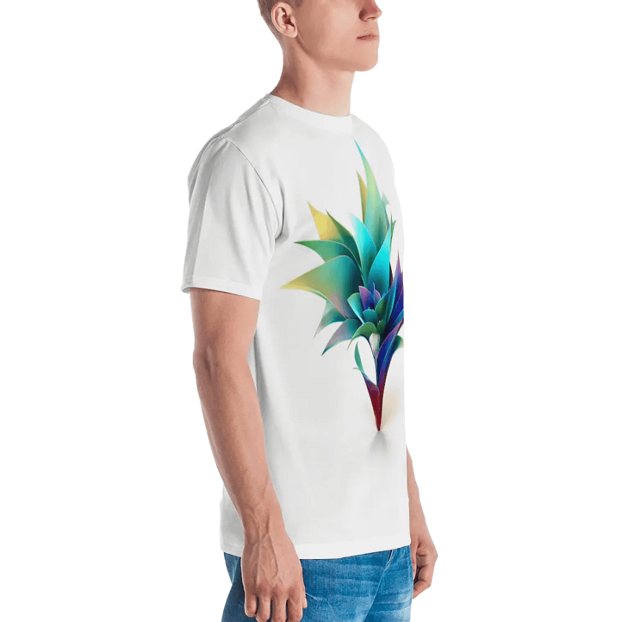 Digital Flower T shirt product image (3)