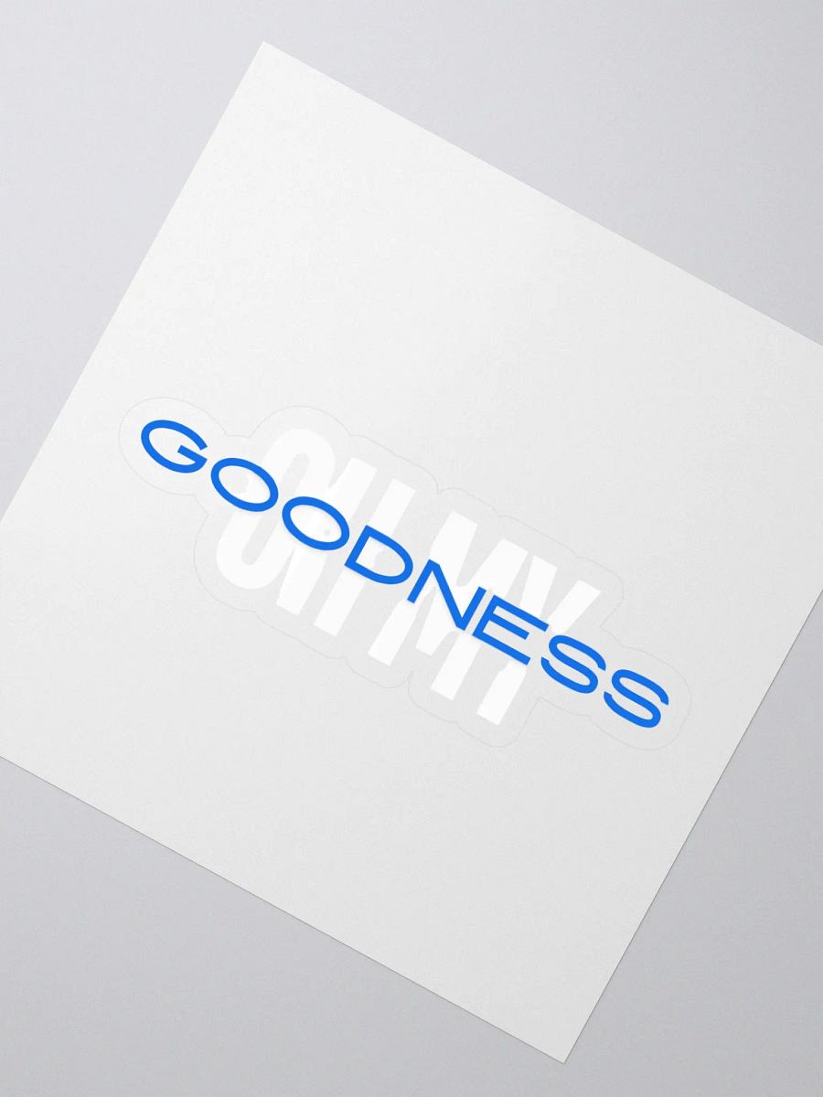 GOODNESS Kiss Cut Stickers product image (2)
