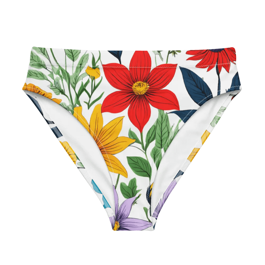 Vibrant Botanical Paradise Bikini Bottoms product image (1)