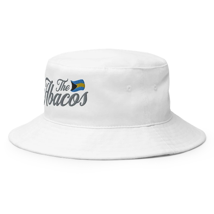The Abacos Bahamas Hat : Bahamas Flag Bucket Hat Embroidered product image (8)