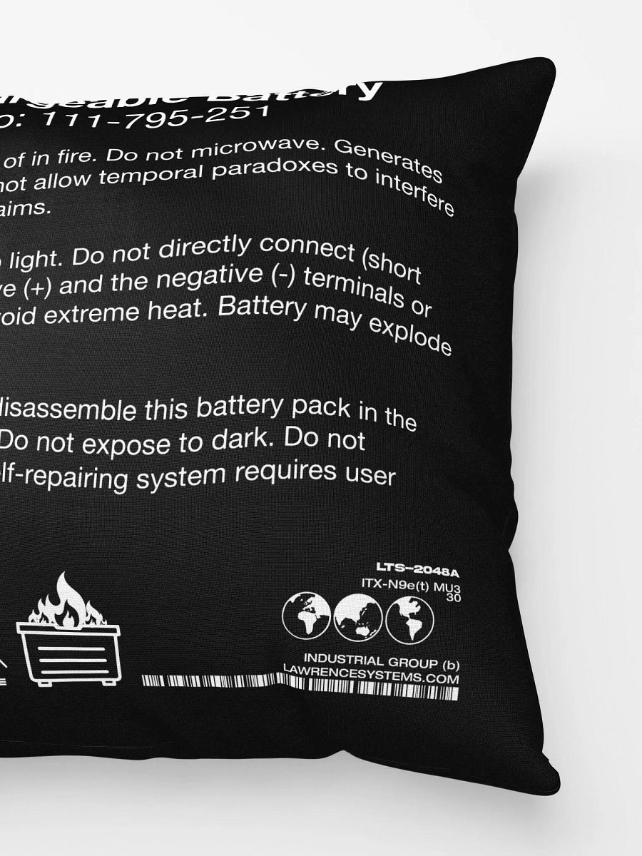 Warranty Voided - Throw Pillow product image (5)