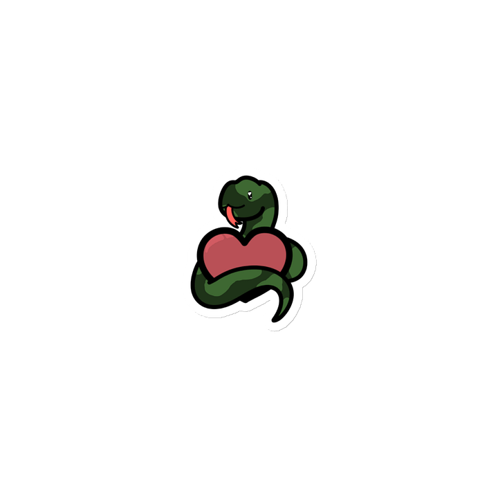 Snek Heart Magnet product image (1)