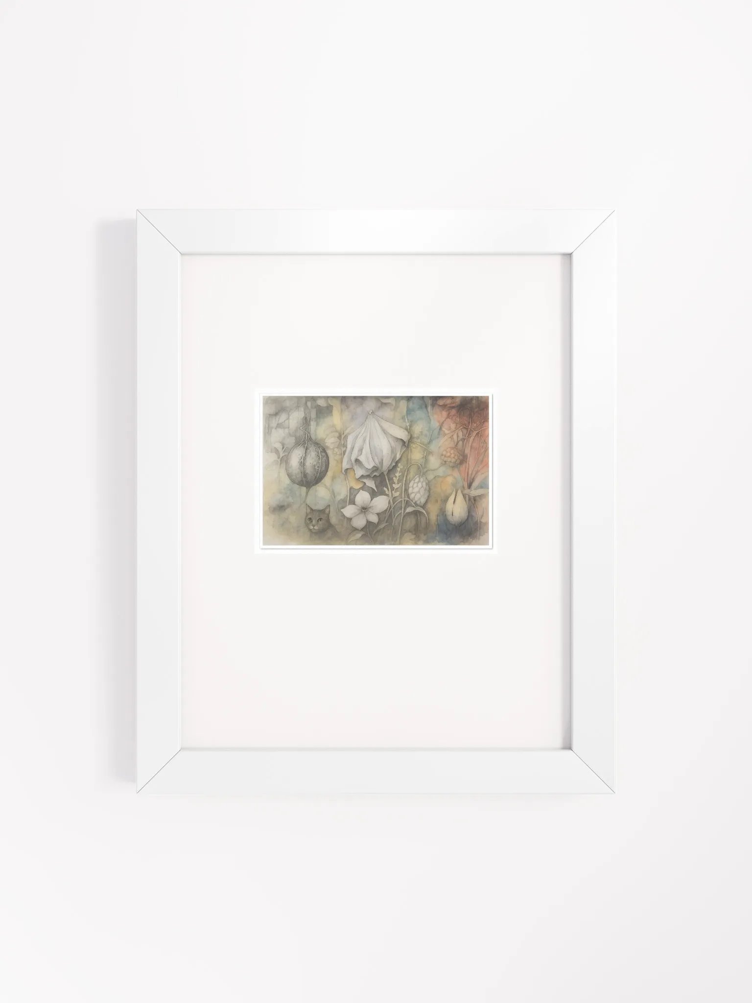 The Secret Garden Sketchbook Artprint Framed product image (4)