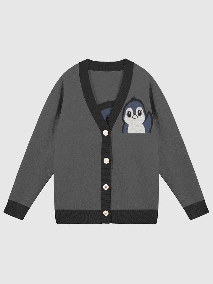 Hello Friend Cardigan Grey product image (1)