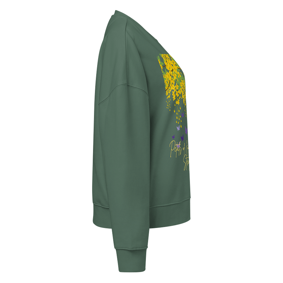 Butterfly Blooms Organic Sweatshirt product image (4)