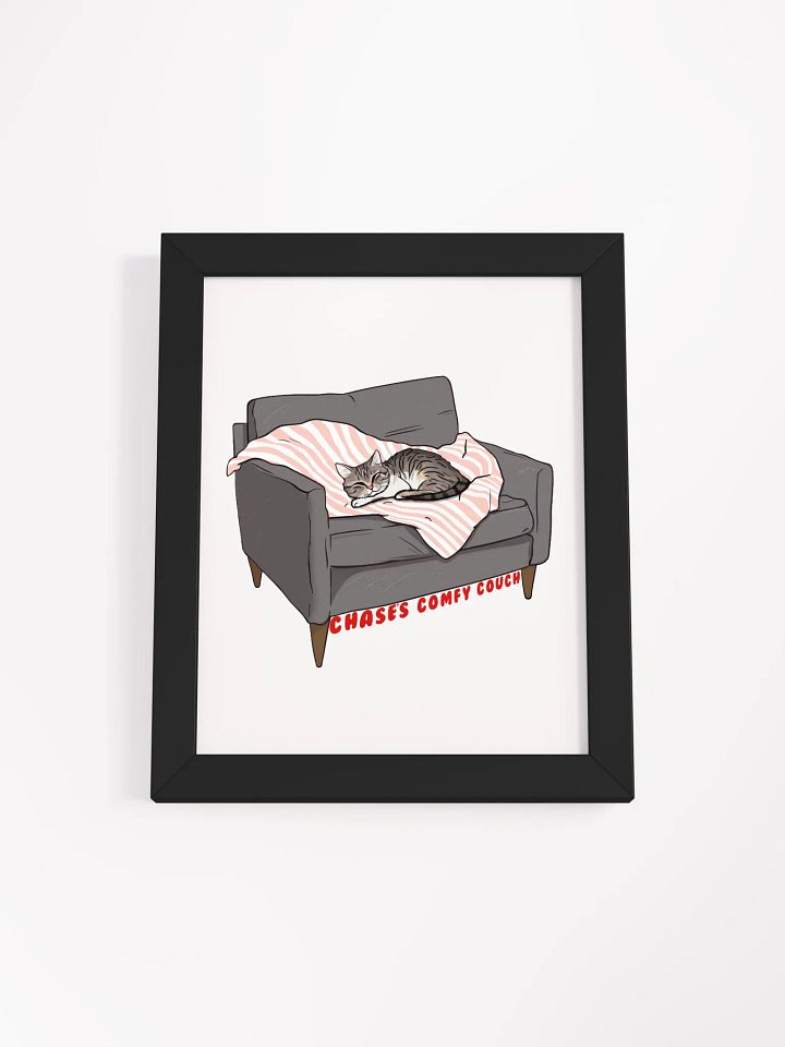 Chase's Comfy Couch Framed Art product image (1)