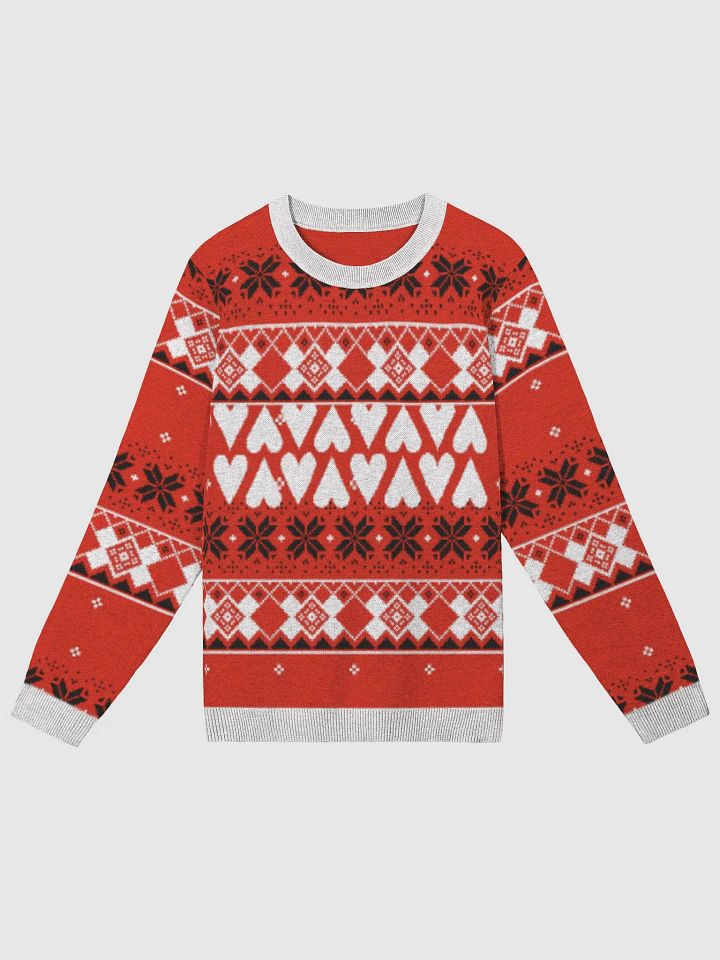 Festive Hearts Knitted Crewneck product image (5)
