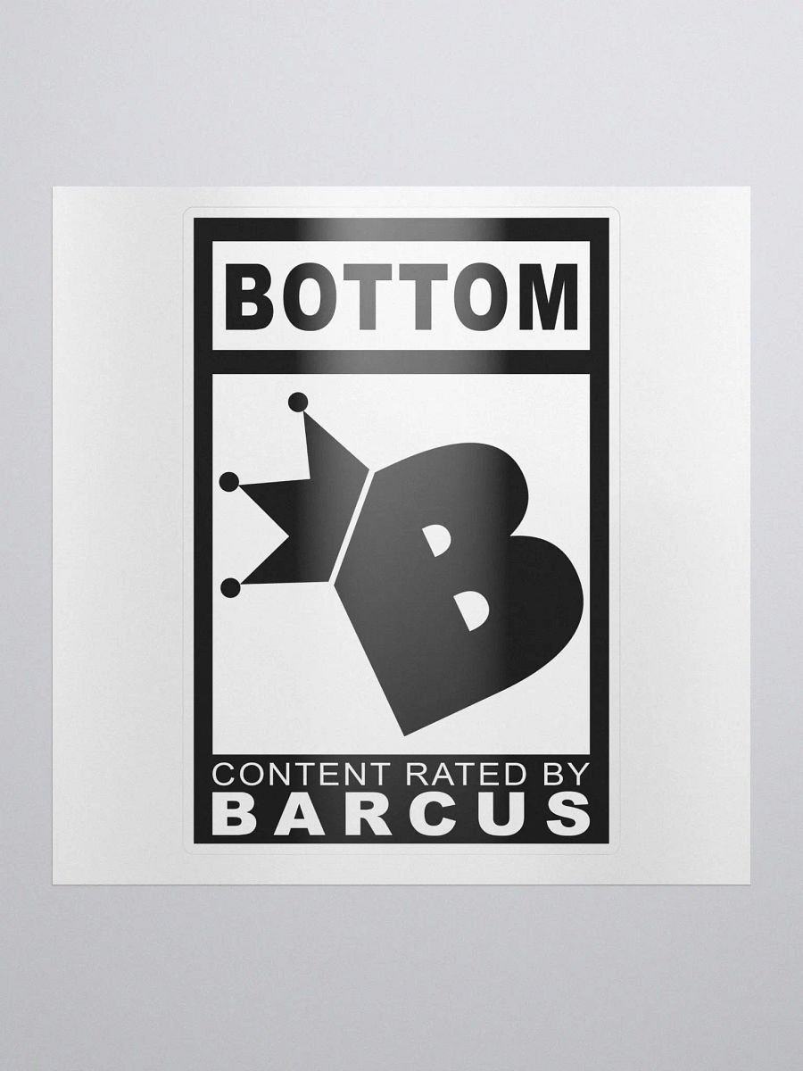 ESRB Bottom Sticker product image (1)