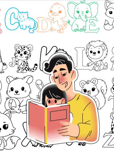 Baby's First ABC & 123 Colouring Pages product image (2)