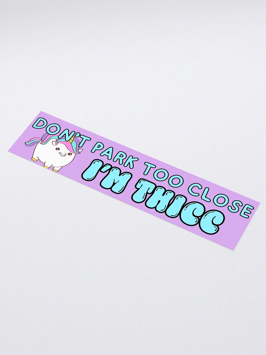I'm Thicc Bumper Sticker product image (1)