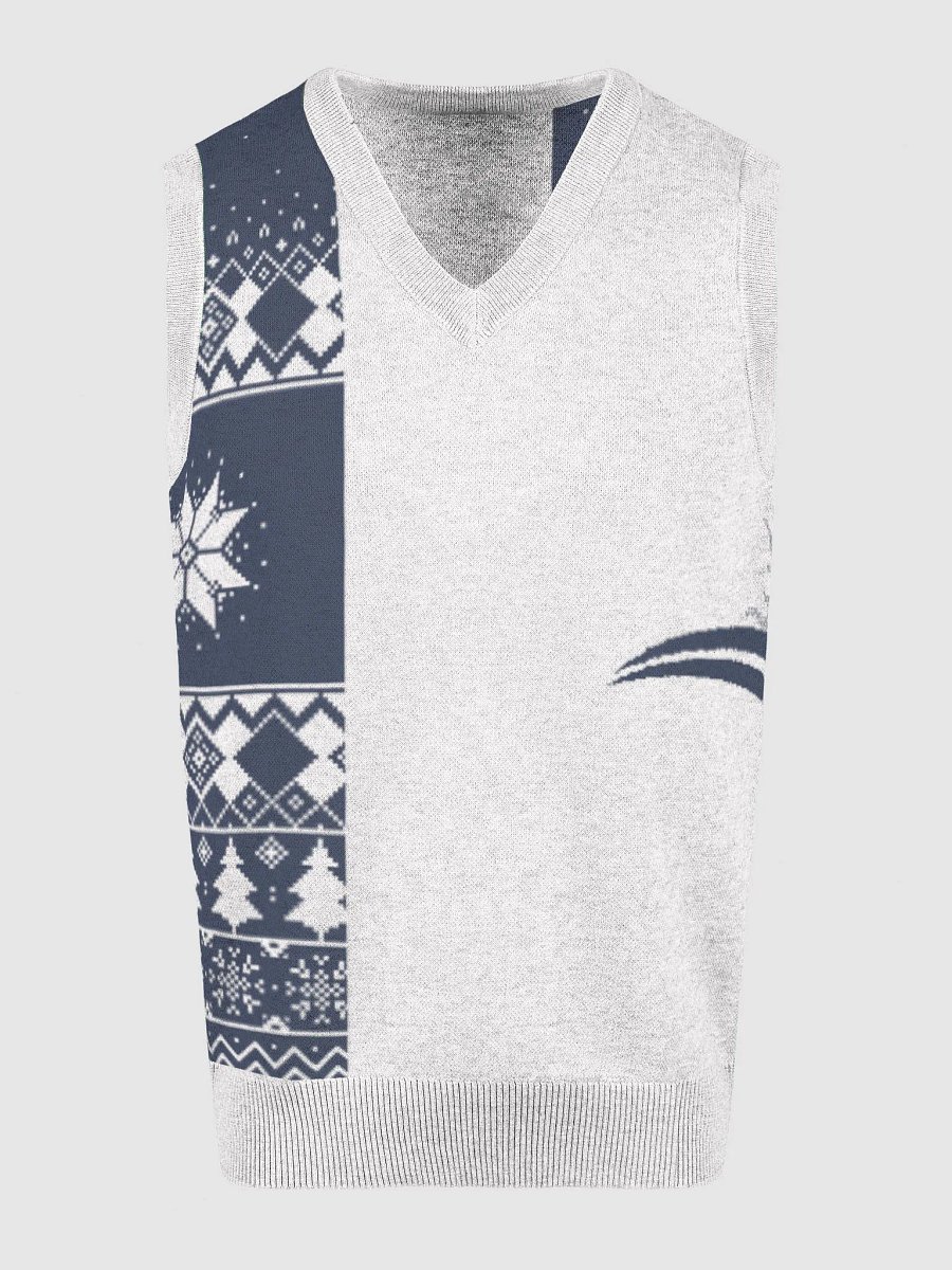 Snowflake Symphony Knitted Vest product image (1)