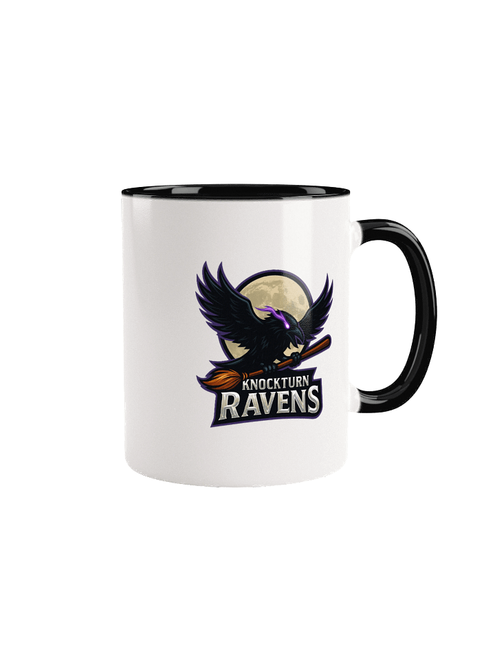 Knockturn Ravens Team Ceramic Mug with Color Inside product image (1)