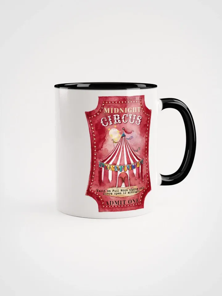 Midnight Circus Ticket Ceramic Mug | 11oz & 15oz | Vintage-Inspired Drinkware product image (1)