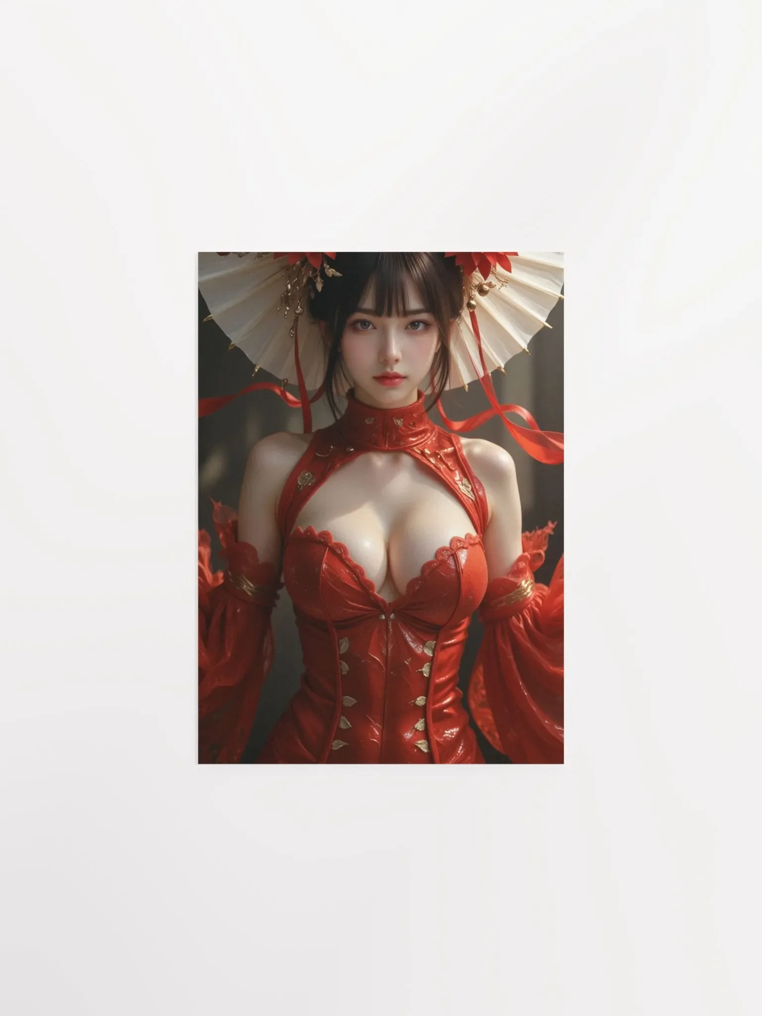 Crimson Elegance Poster product image (2)