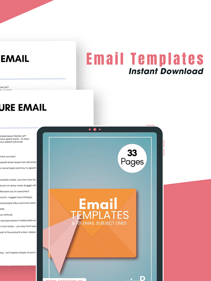 Email Templates & 101 Subject Lines product image (2)