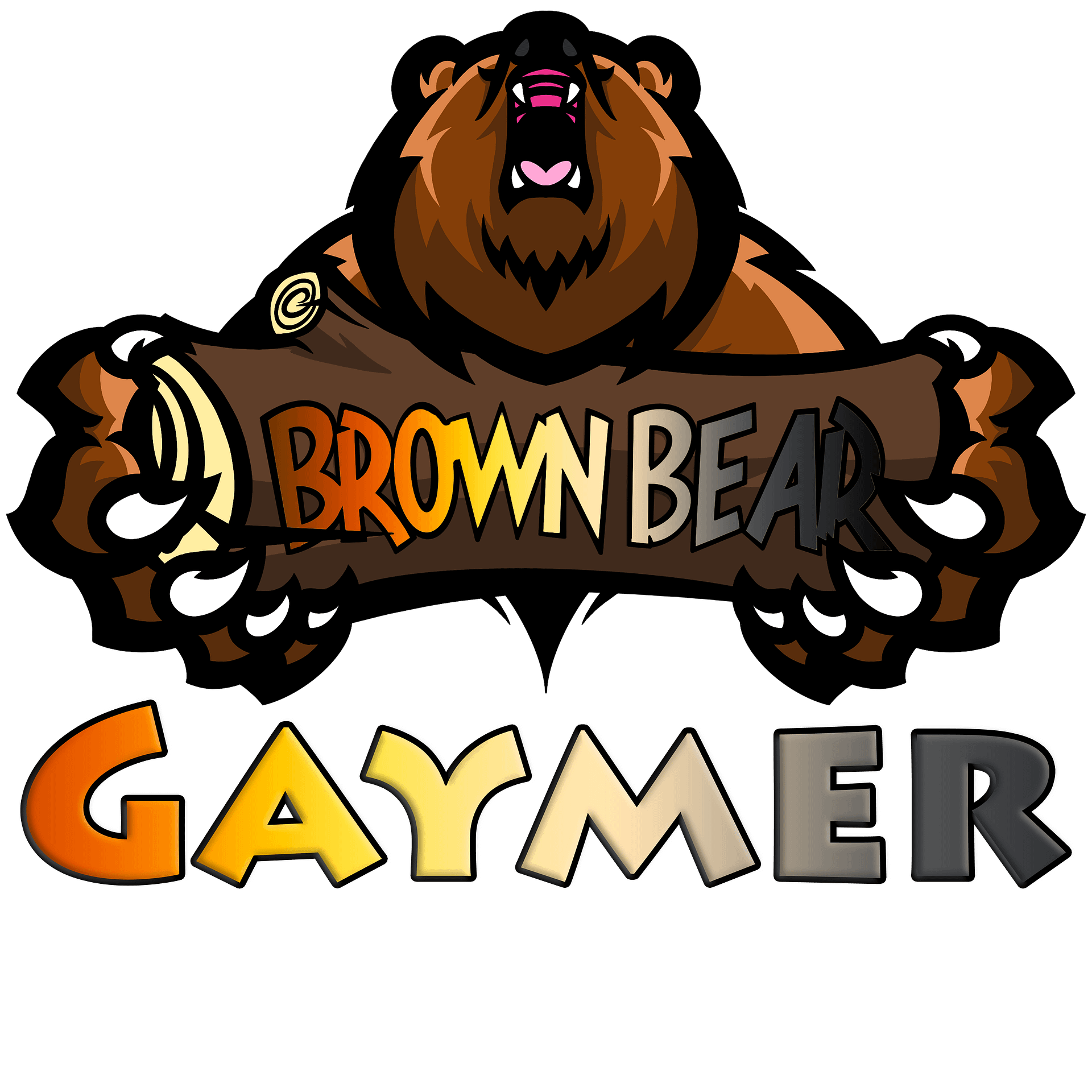 Brown Bear Gaymer (Bear Pride) - Heavyweight T-shirt product image (5)