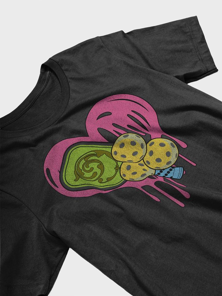 Heart Pickleball Swirls T-Shirt product image (2)