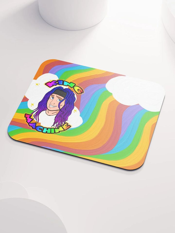 rainbow basic mouse pad 8x7 product image (1)