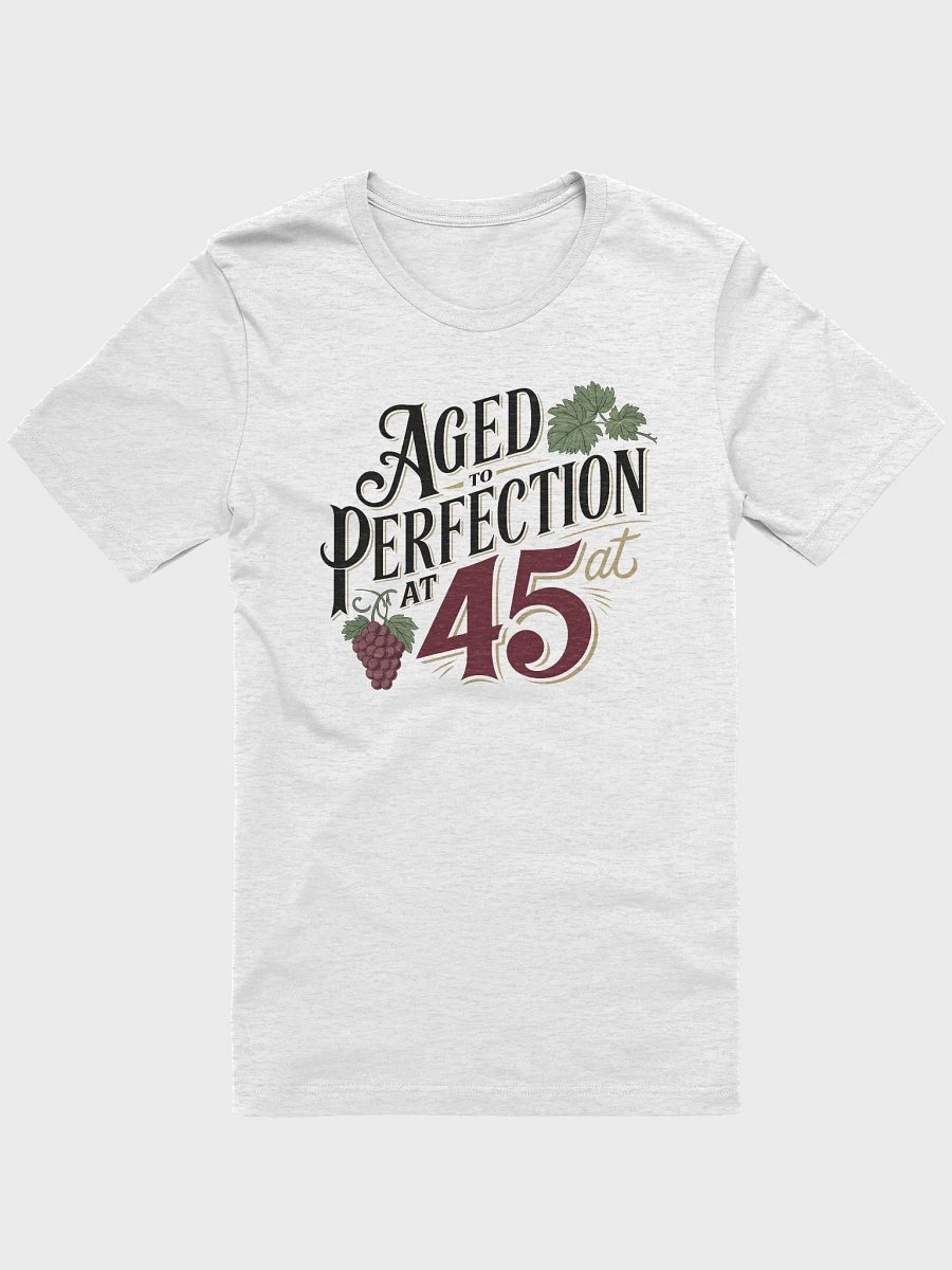 “AGED TO PERFECTION at 45”, 45 years old celebration, birthday at 45, motivational quote, inspirational quote, funny quote, adulting funny quotes, birthday gift, unique gift product image (1)