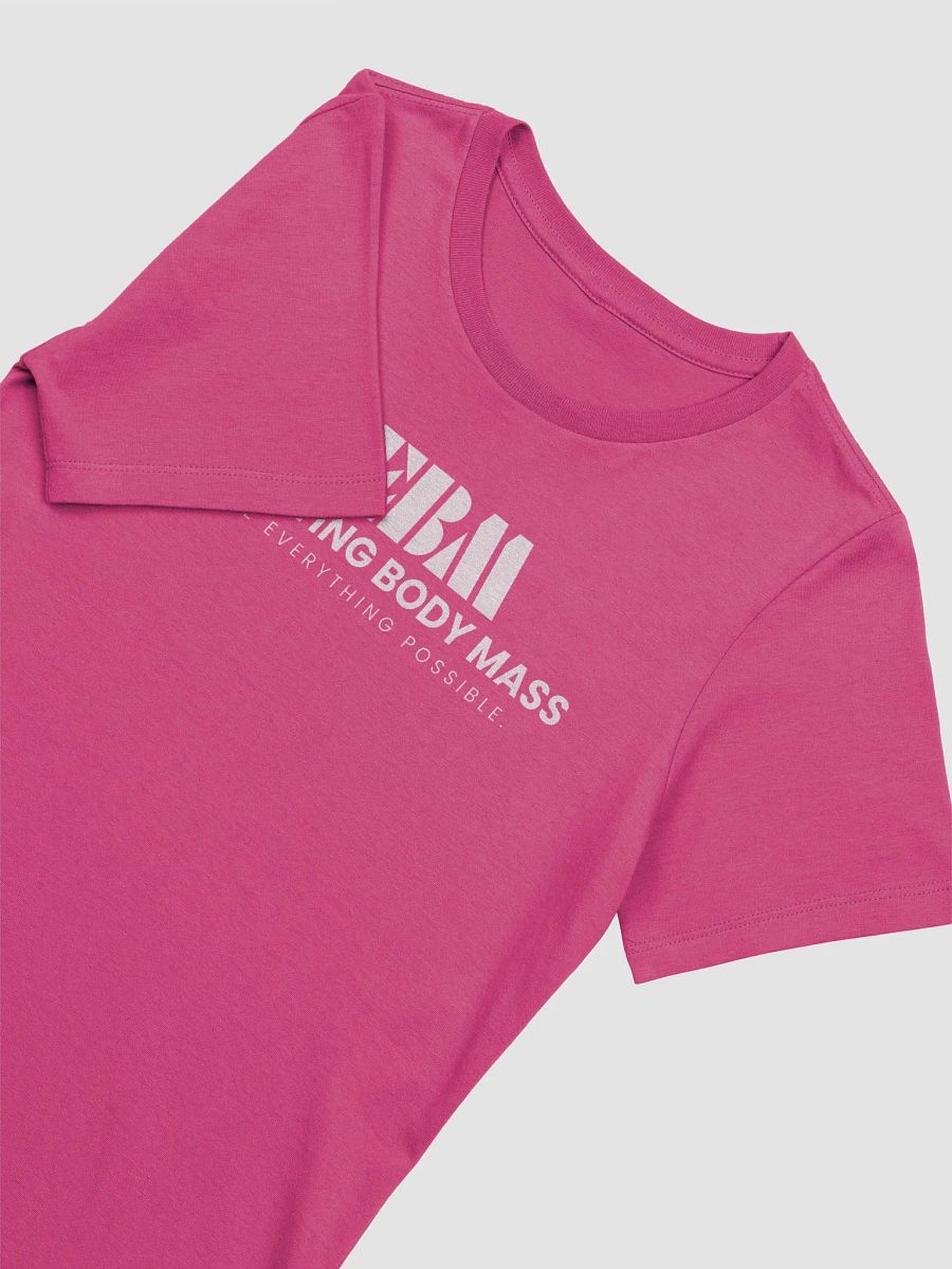 EBM Women's Supersoft Relaxed-fit Tee (White Logo) product image (3)