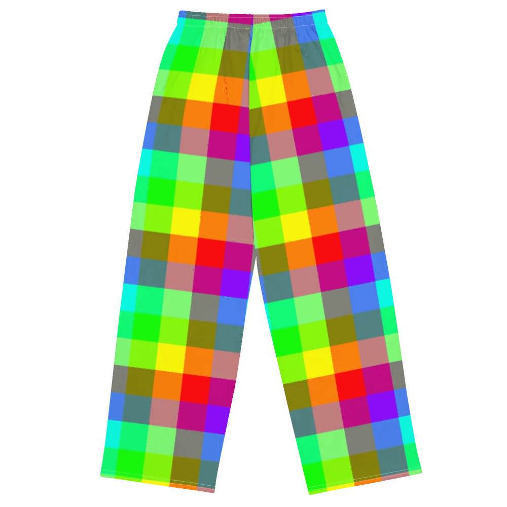 Rainbow Checker Pants product image (2)