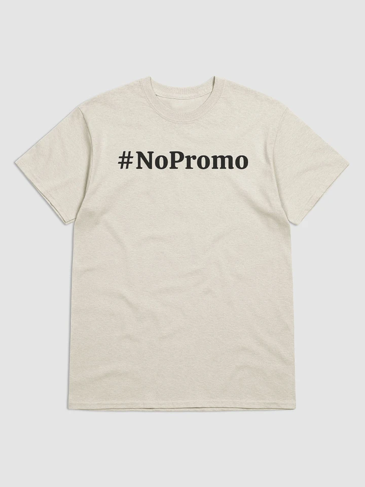 #NoPromo Black Letter T-Shirt product image (5)