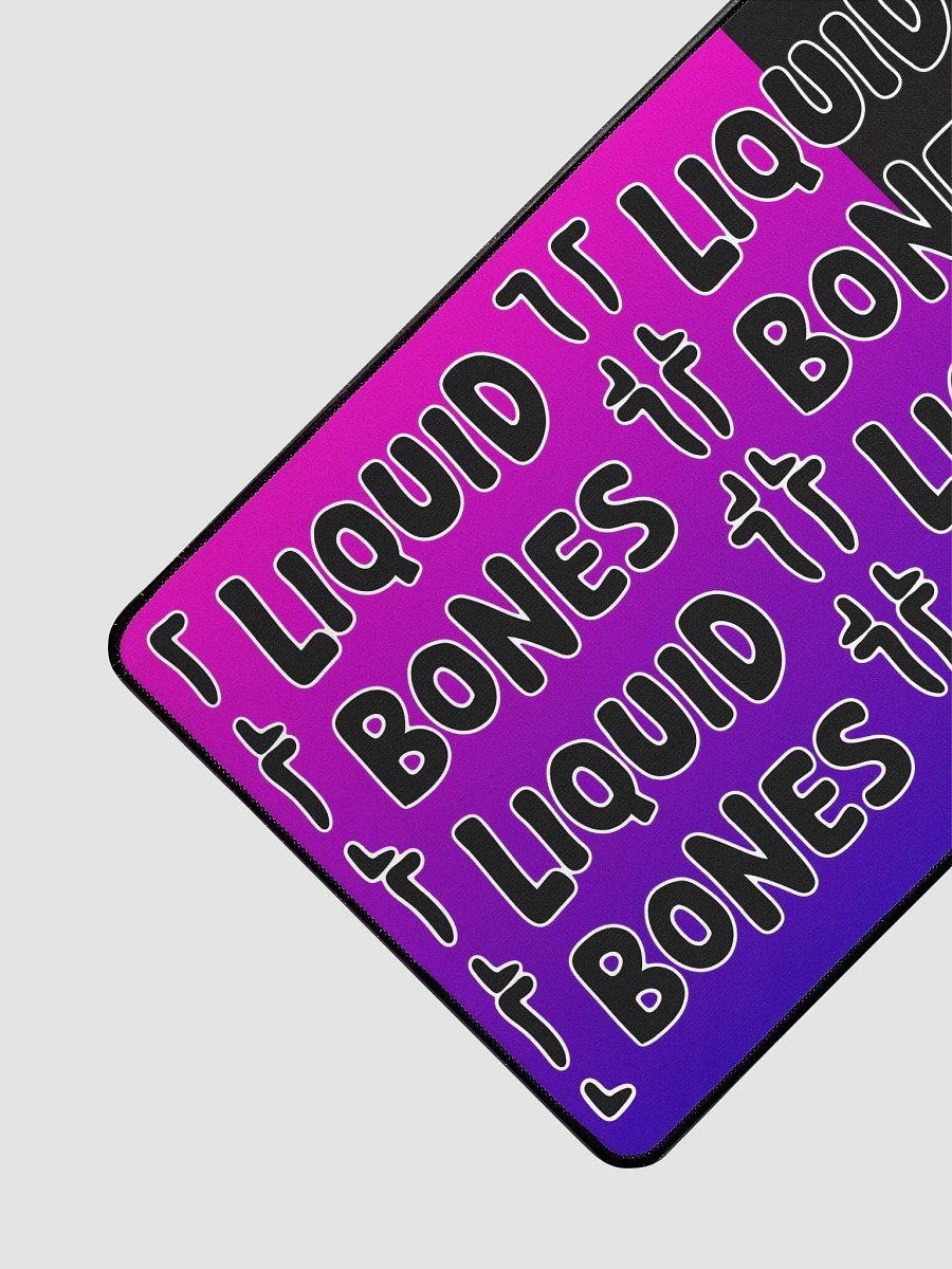 Liquid Bones Melting Skull Mouse Pad product image (3)