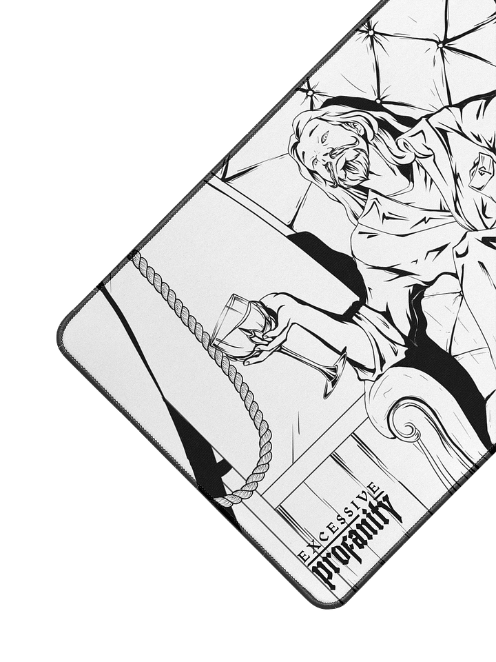 1st Anniversary Desk Mat (B&W) product image (2)