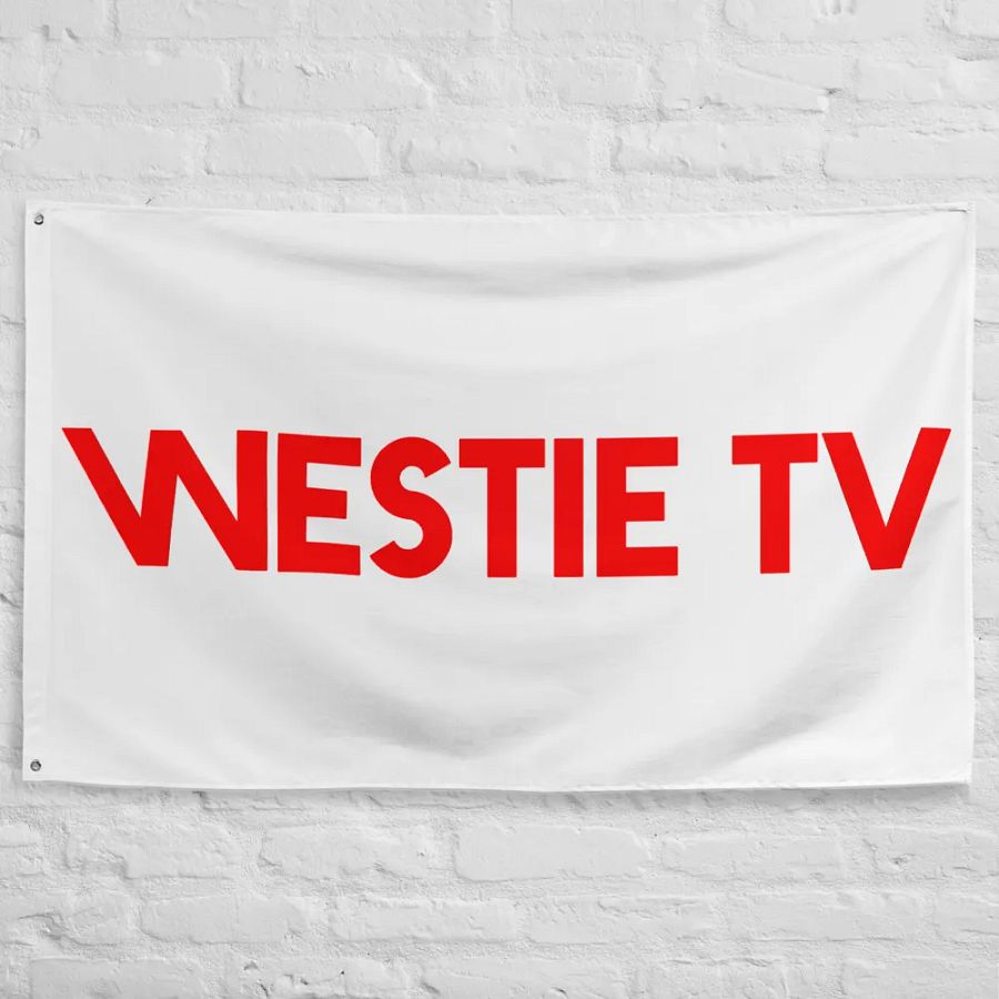 Westie TV Flag product image (10)