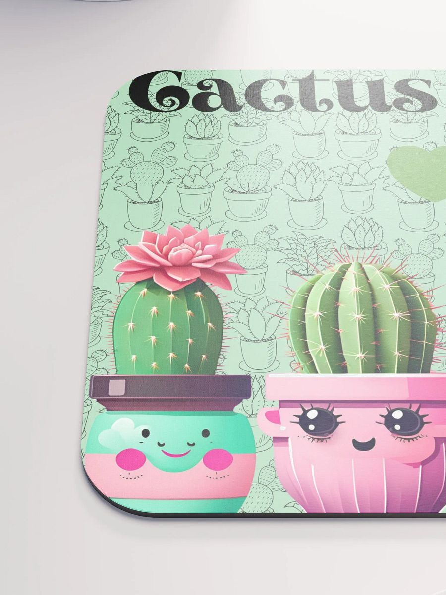 Cheerful Cactus Mouse Pad product image (6)