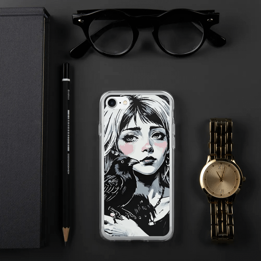 Raven Portrait iPhone Case product image (329)