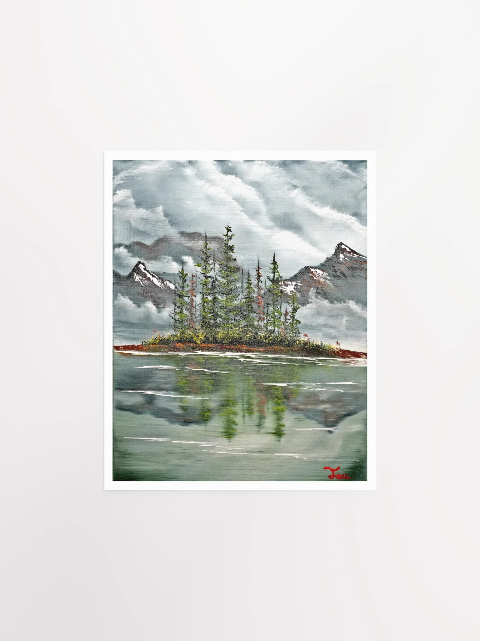 The Peaceful Escape - Matte Poster Print product image (2)
