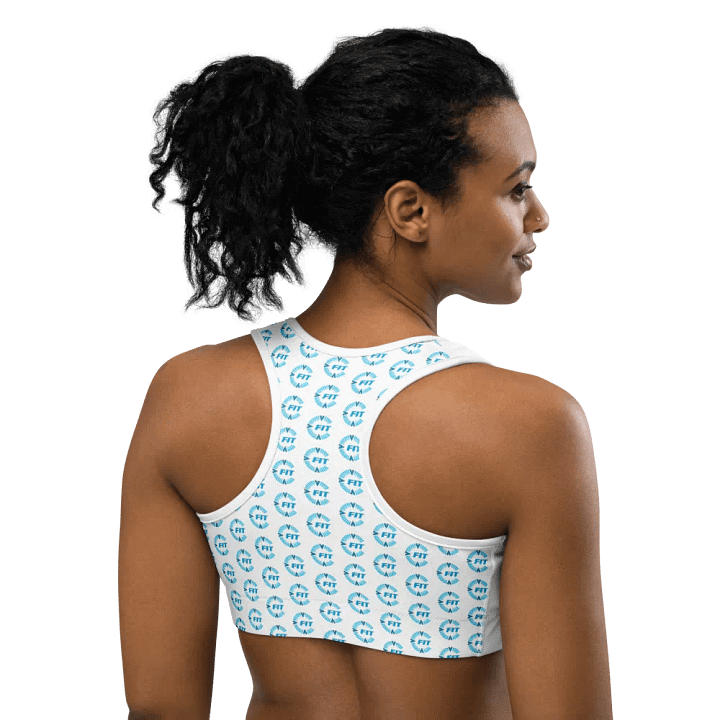 CFIT Classic Sports Bra - White product image (2)