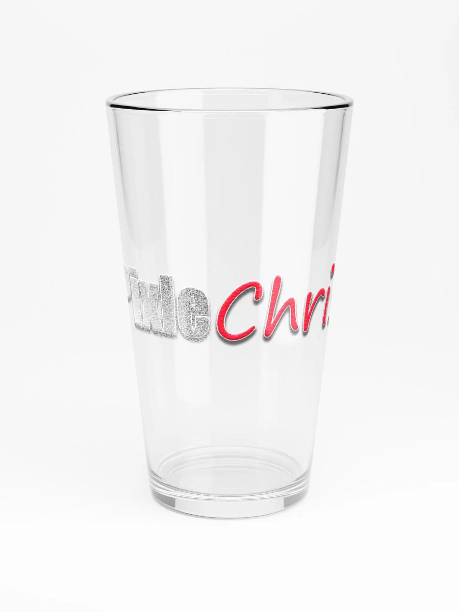 Pint Glass w/ PixleChris Logo product image (3)