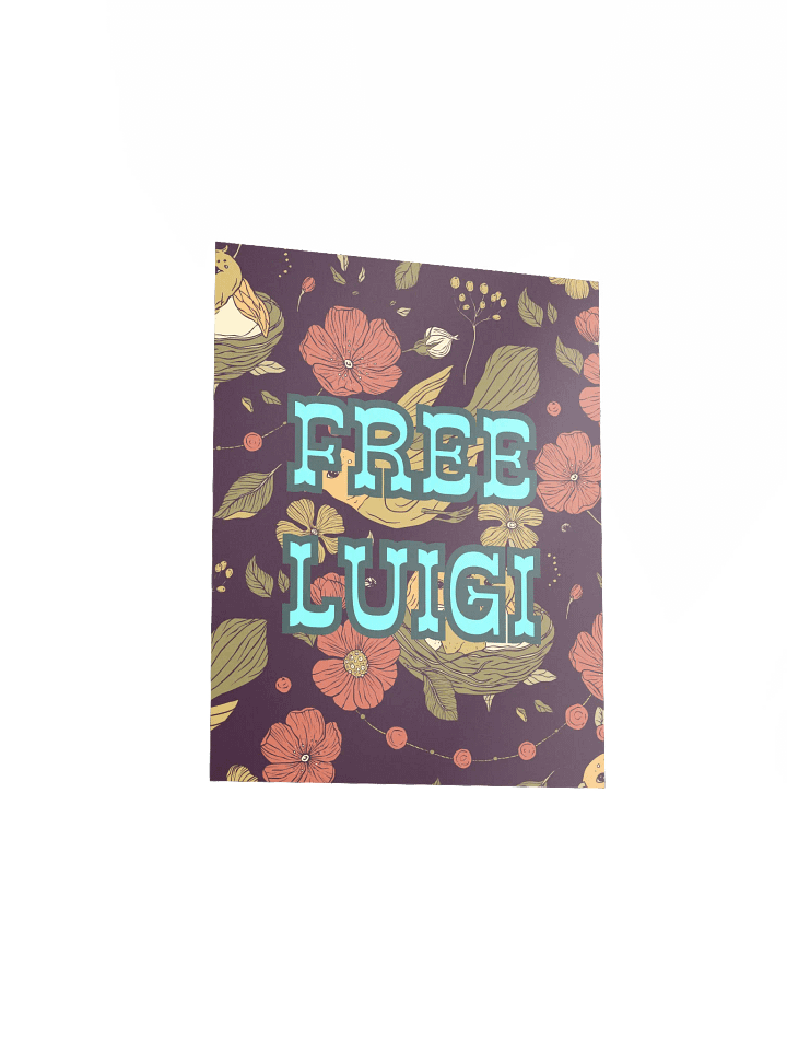 Free Luigi Maximalist Vintage Wallpaper Print product image (1)