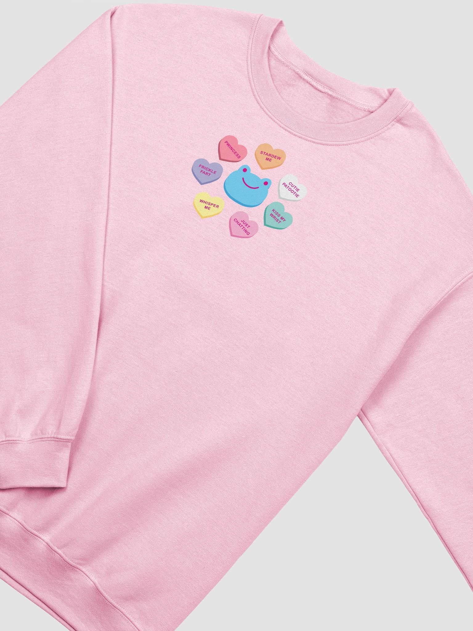 Froge Candy Heart Crewneck (Gildan) product image (1)